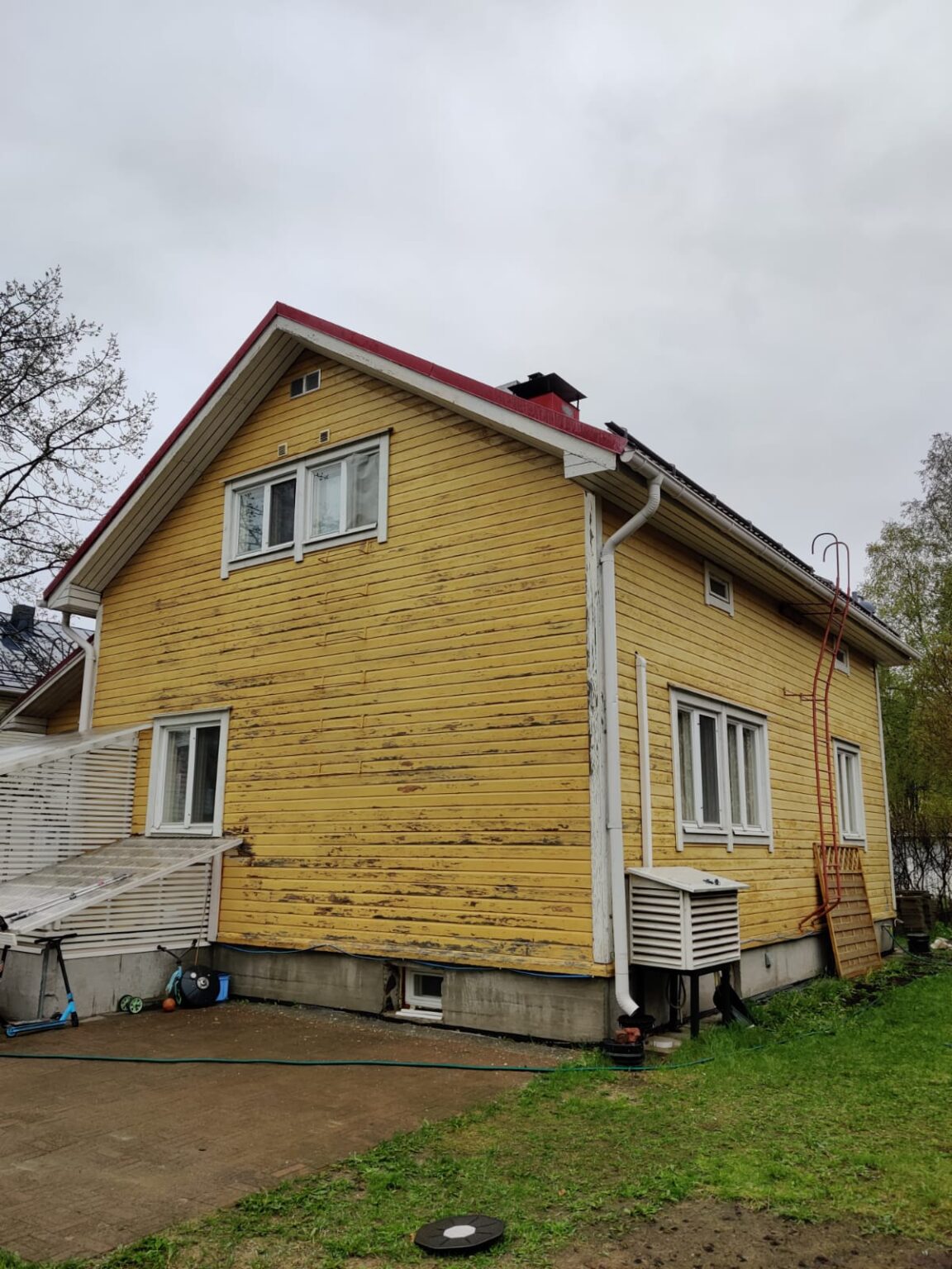 Rintamamiestalon ulkoverhous ja maalaus - vinkit kunnossapitoon
