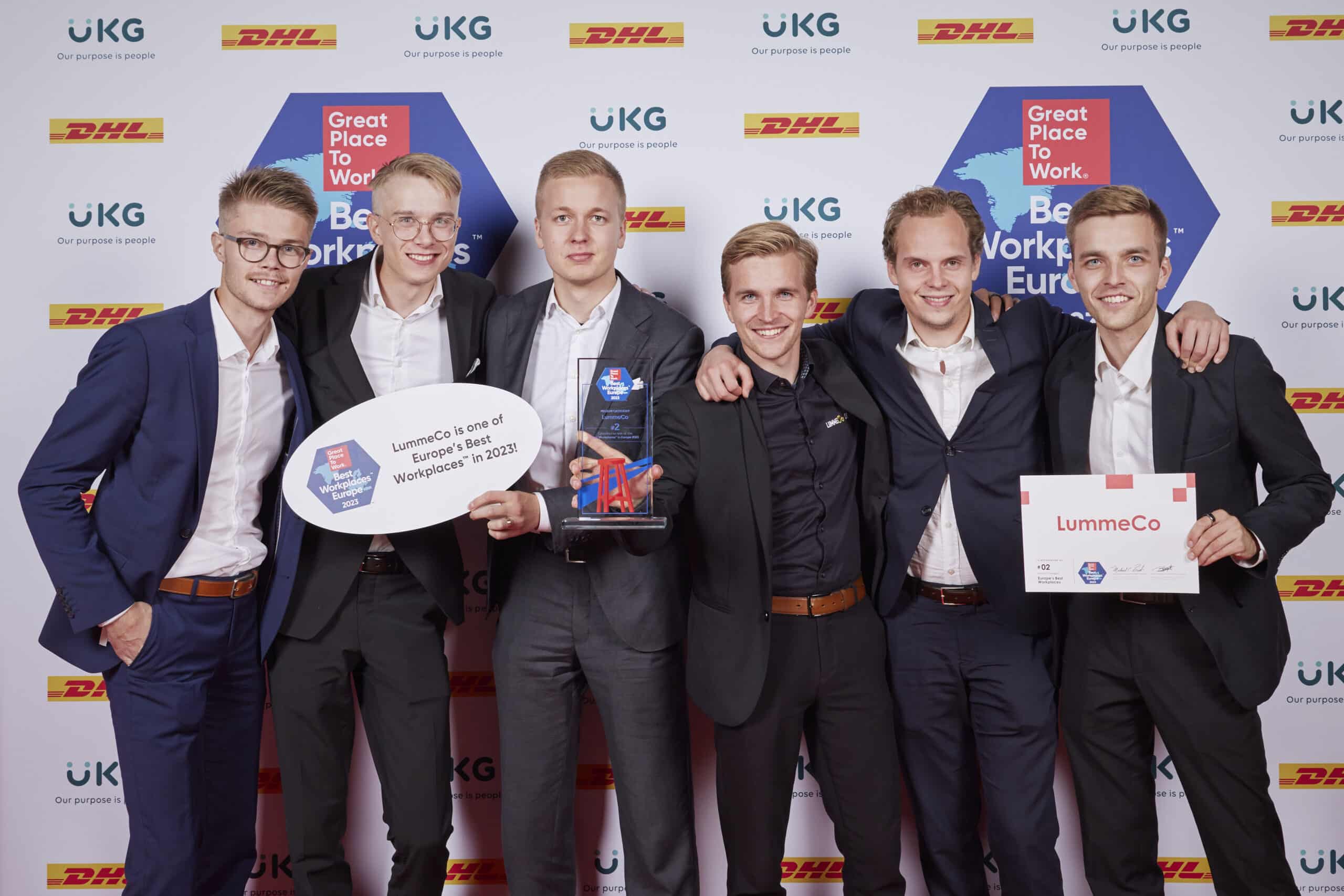 LummeCon tekijät työmaalla